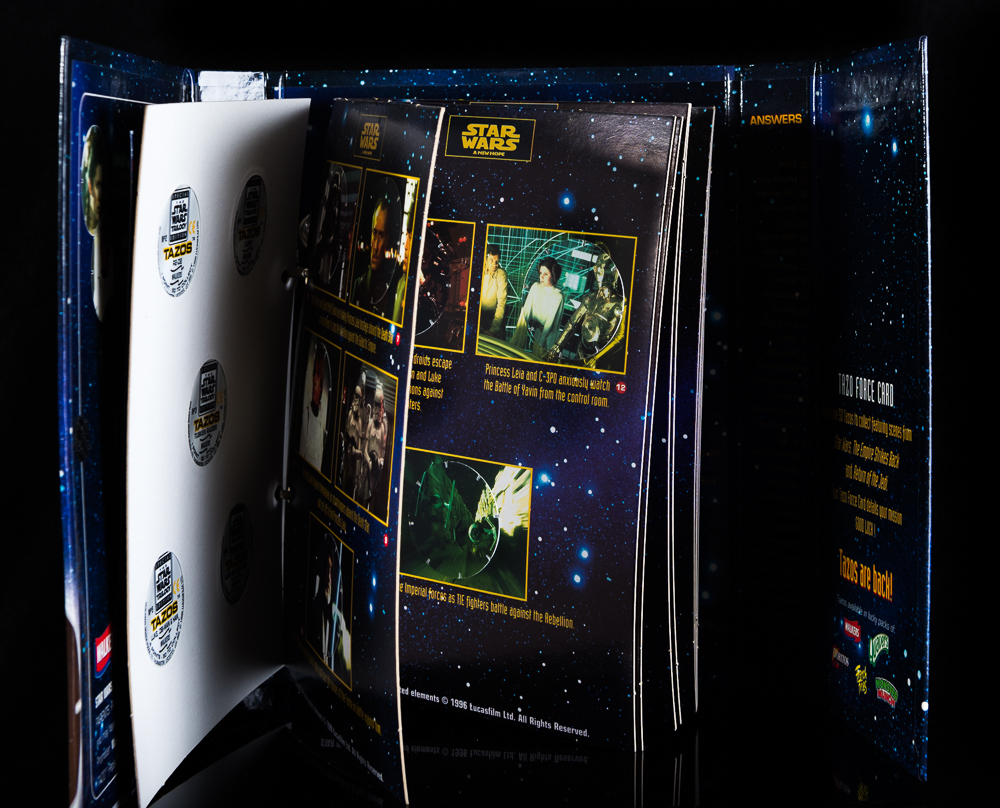 Complete Star Wars Tazo Collectors Force Pack